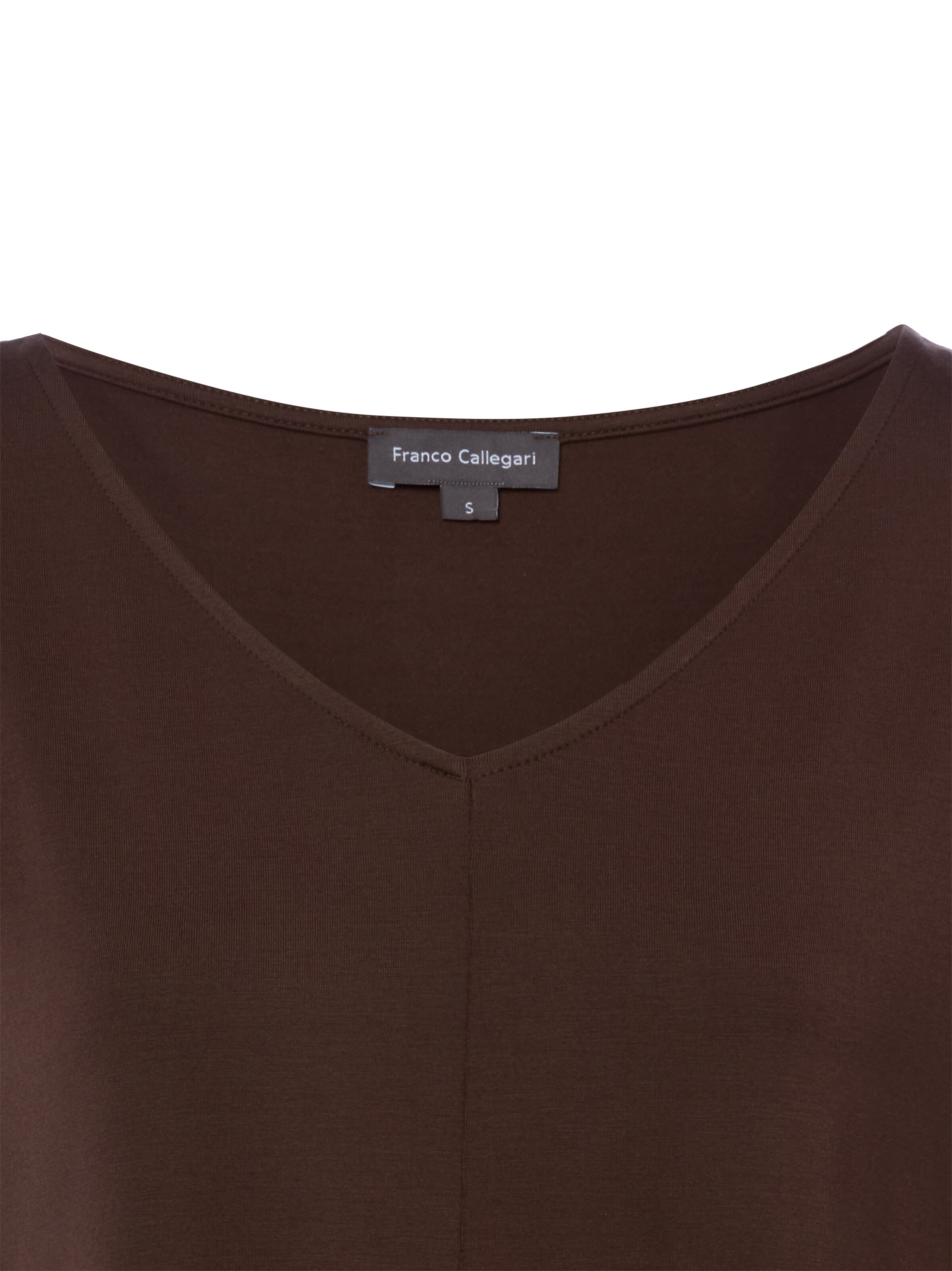 T-shirt Franco Callegari en marron