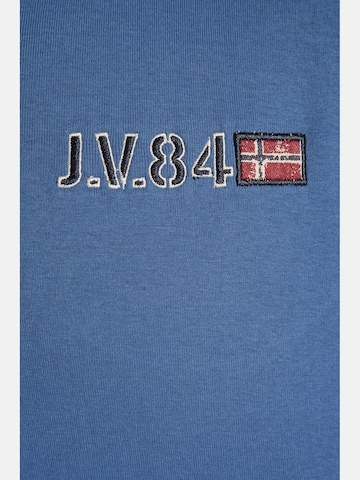 Jan Vanderstorm Doppelpack T-Shirt ' Mayko ' in Blau
