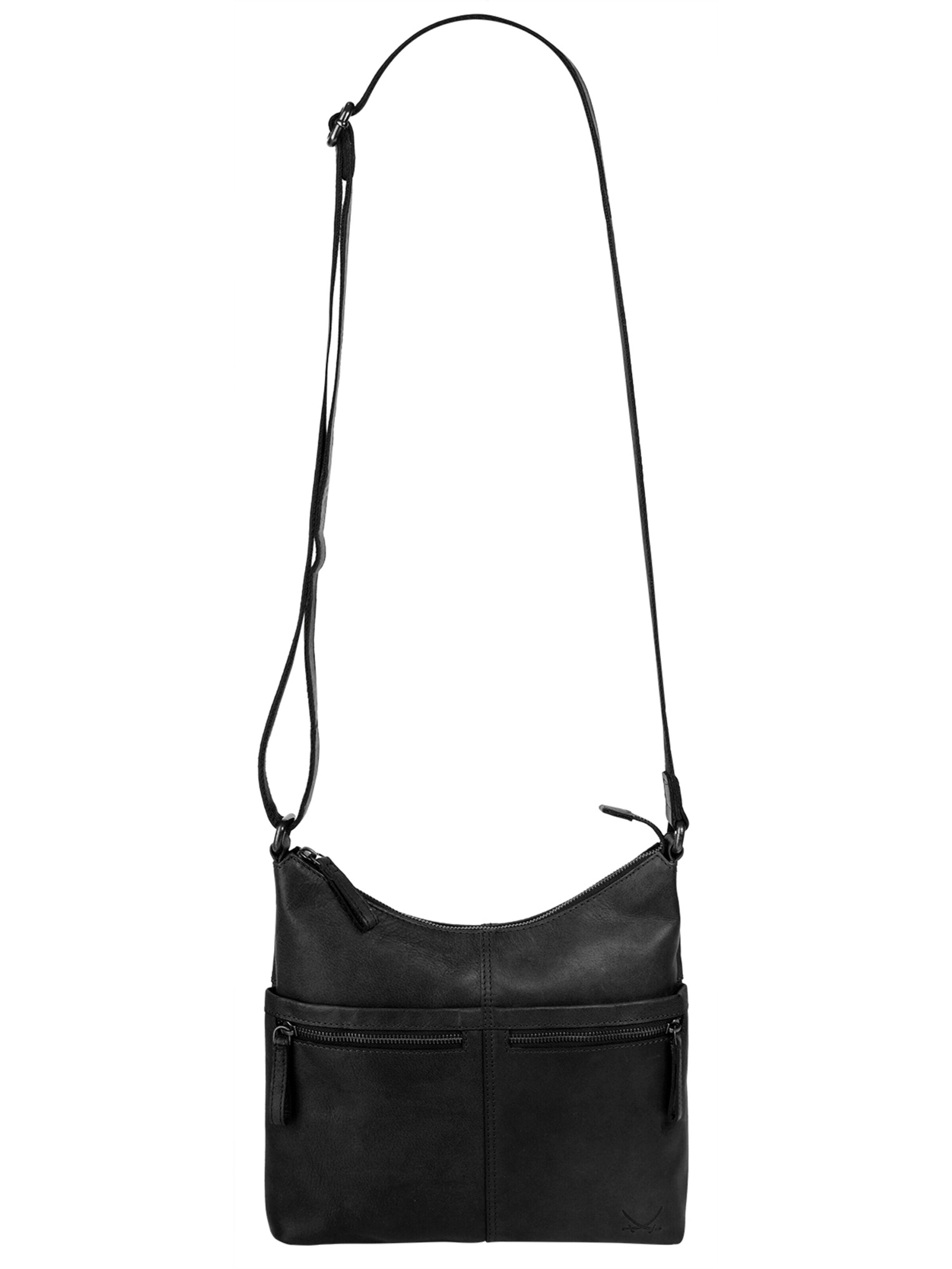 SANSIBAR Crossbody Bag in Black