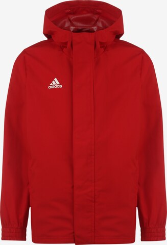 ADIDAS PERFORMANCE Sportjacke 'Entrada 22' in Rot: predná strana