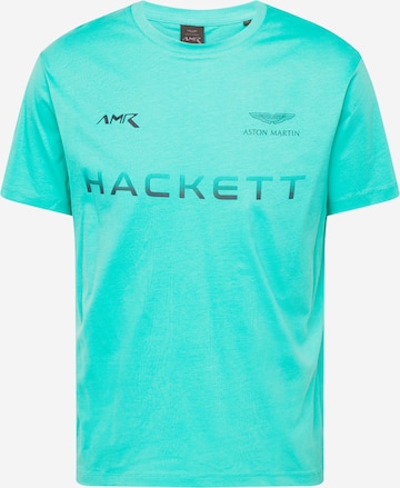 T-Shirt Hackett London en bleu : devant