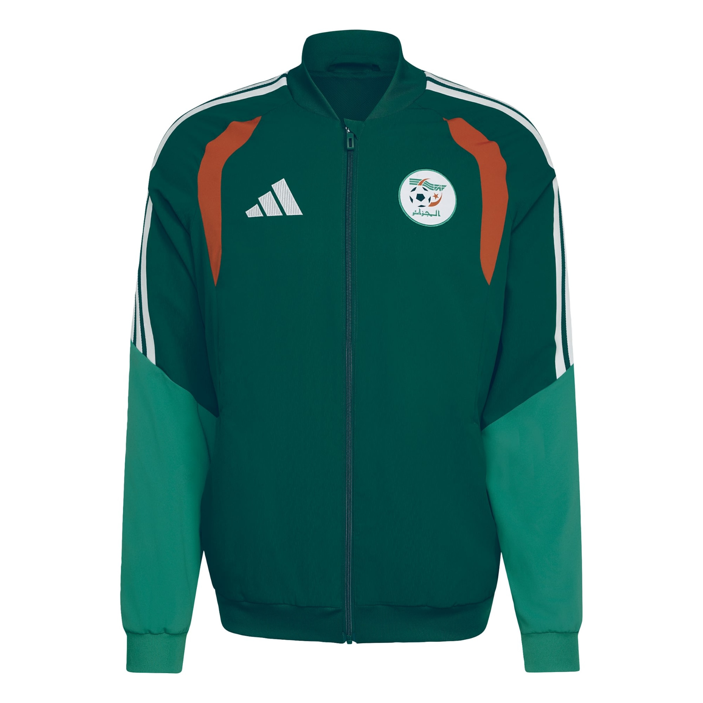 ADIDAS PERFORMANCE Sports jacket 'Algerien 26' in XS-S in Green / Reed / Lobster / White, Item view