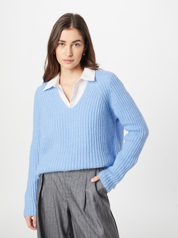 DRYKORN Sweater 'LYNETTE' in Blue: front