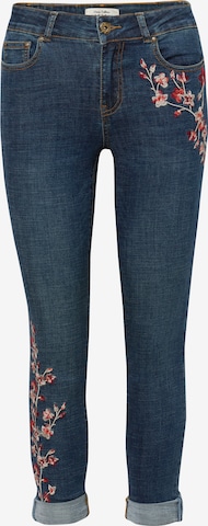 KOROSHI Slimfit Farkut värissä sininen: etupuoli