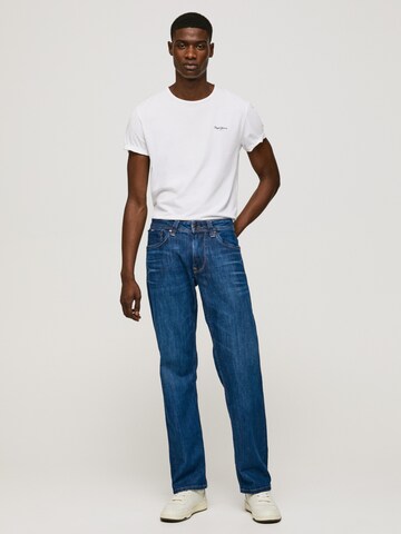 T-Shirt Pepe Jeans en blanc