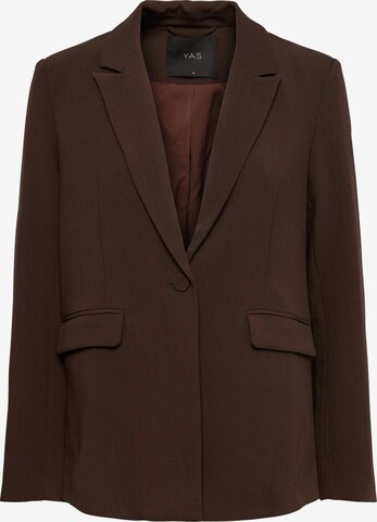 Y.A.S Blazer 'Bluris' in Brown: front