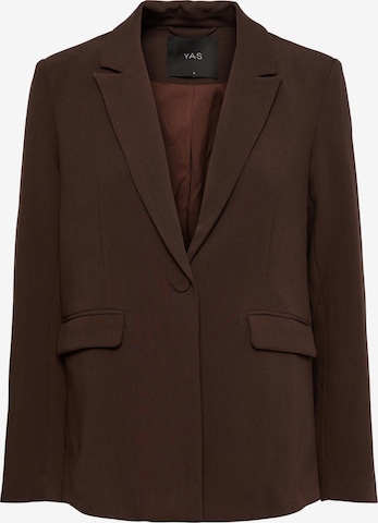 Y.A.S Blazer 'Bluris' in Brown: front