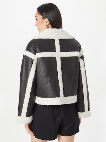 River Island Winter Jacket in Black