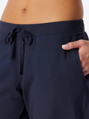 Pantalon de pyjama ' Mix & Relax ' SCHIESSER en bleu