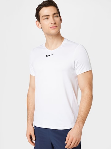 NIKE Functioneel shirt in Wit: voorkant