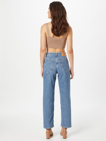 SELECTED FEMME Regular Jeans 'KATE' in Blauw