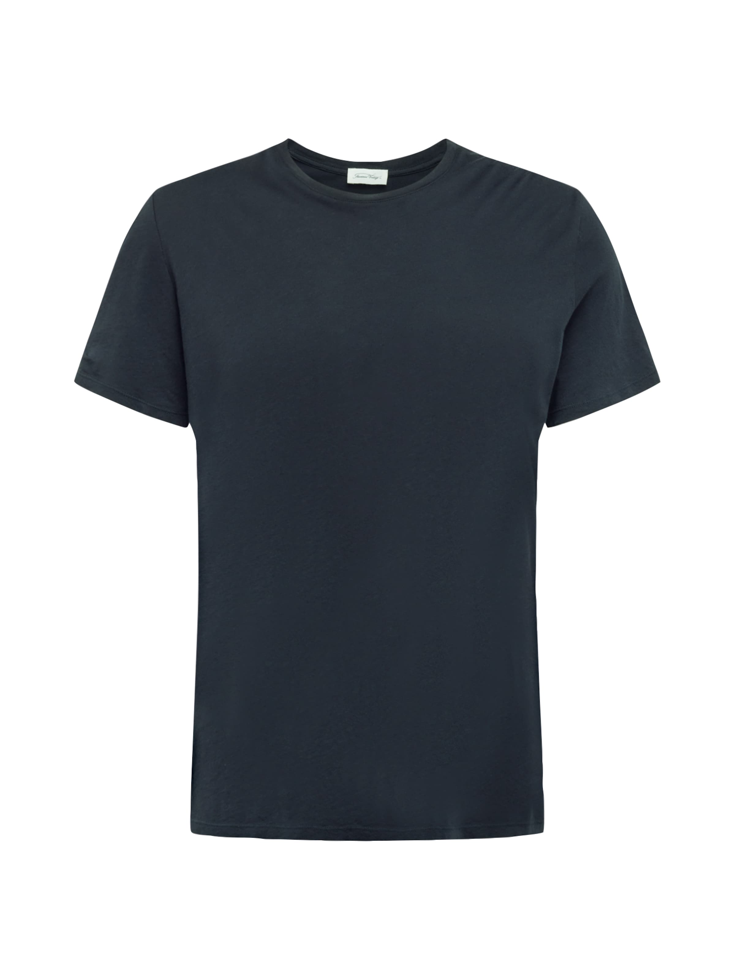 AMERICAN VINTAGE Μπλουζάκι 'Decatur' σε μαύρο: μπροστά