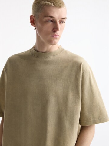 T-Shirt Pull&Bear en beige