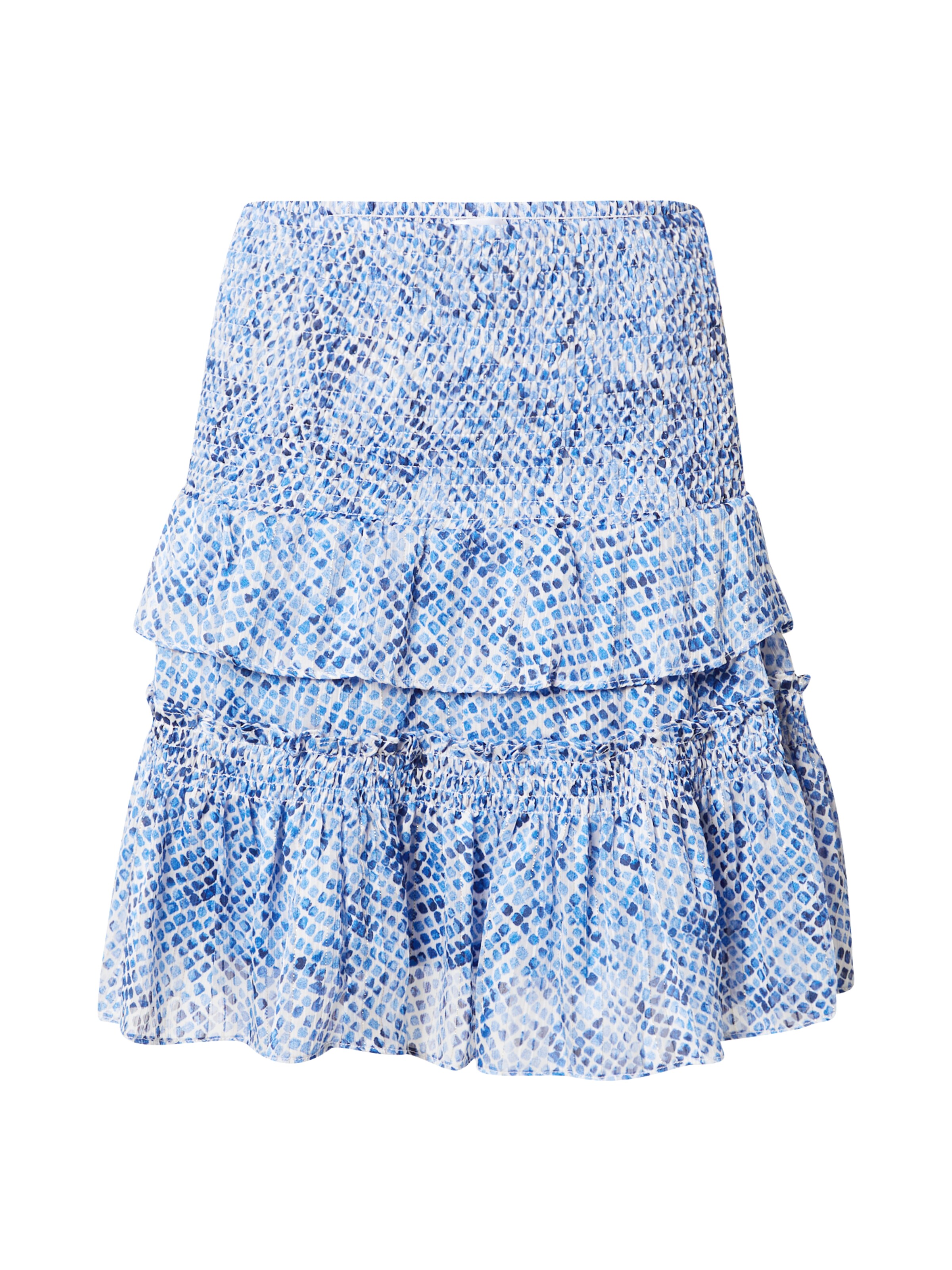 Jupe 'Sapphire' co'couture en bleu : devant