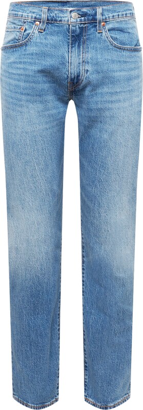 LEVI'S Regular Jeans '502™ TAPER MED INDIGO WORN IN' in Blau