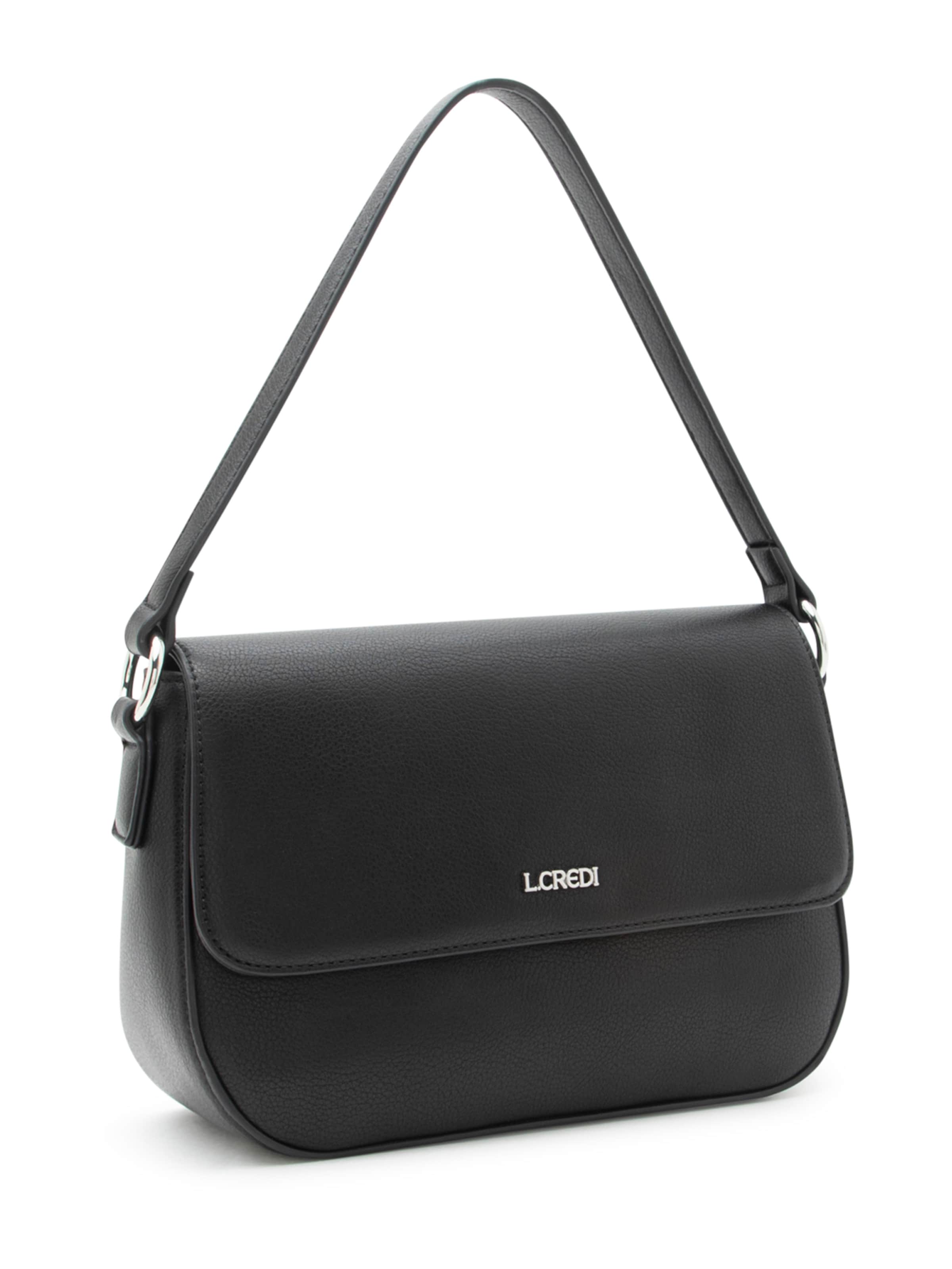 L.CREDI Crossbody Bag 'Ruby' in Black
