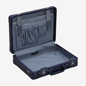 Aleon Attache Aktenkoffer 38 cm Laptopfach in Blau