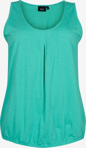 Zizzi Top 'Loa' in Green