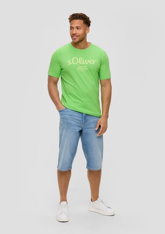 T-Shirt s.Oliver Red Label Big & Tall en vert