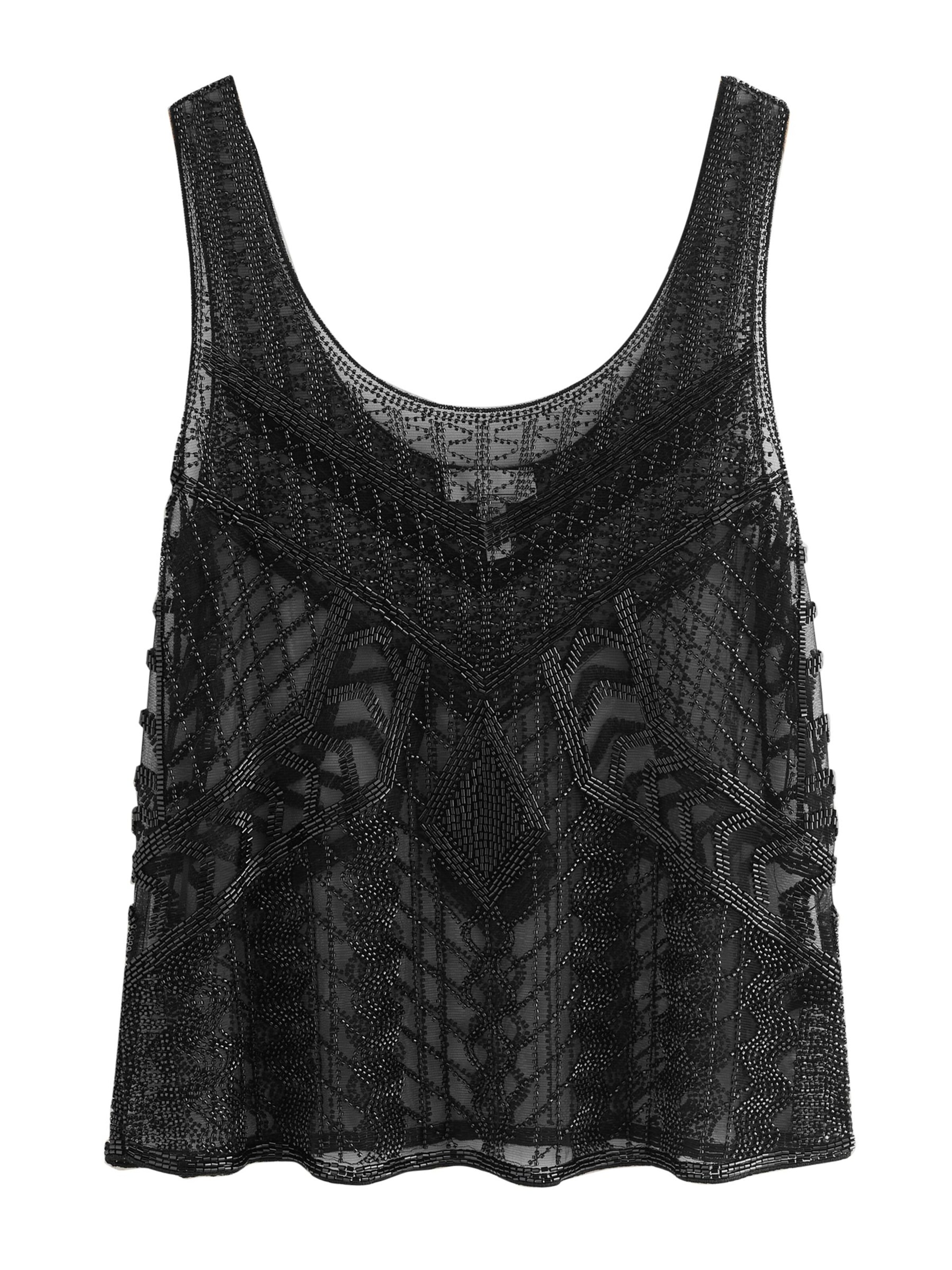 Next Топ в Черный: спереди