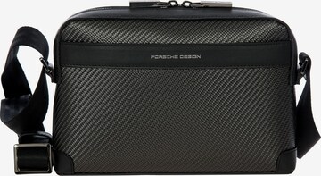 Borsa a tracolla di Porsche Design in nero: frontale