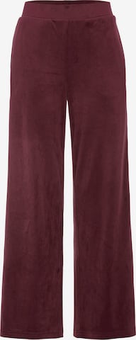 Cellbes of Sweden Loose fit Trousers in Red: front