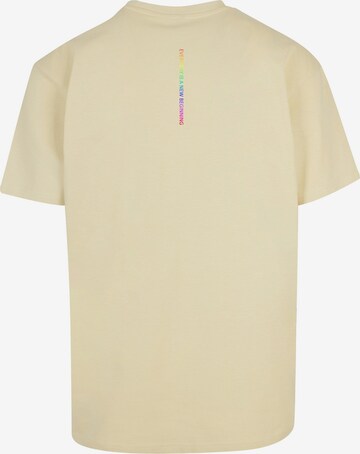 Merchcode Shirt 'Hope Rainbow' in Yellow