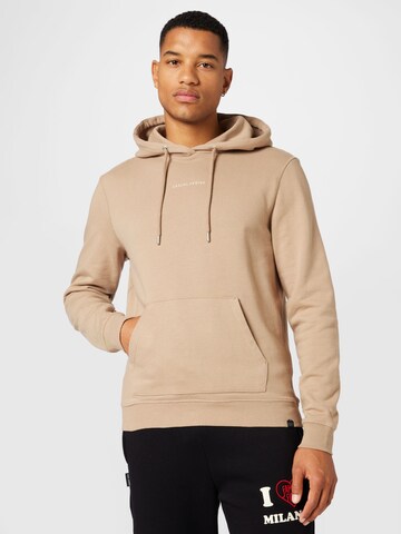 Casual Friday Sweatshirt 'Sinius' in Beige: front