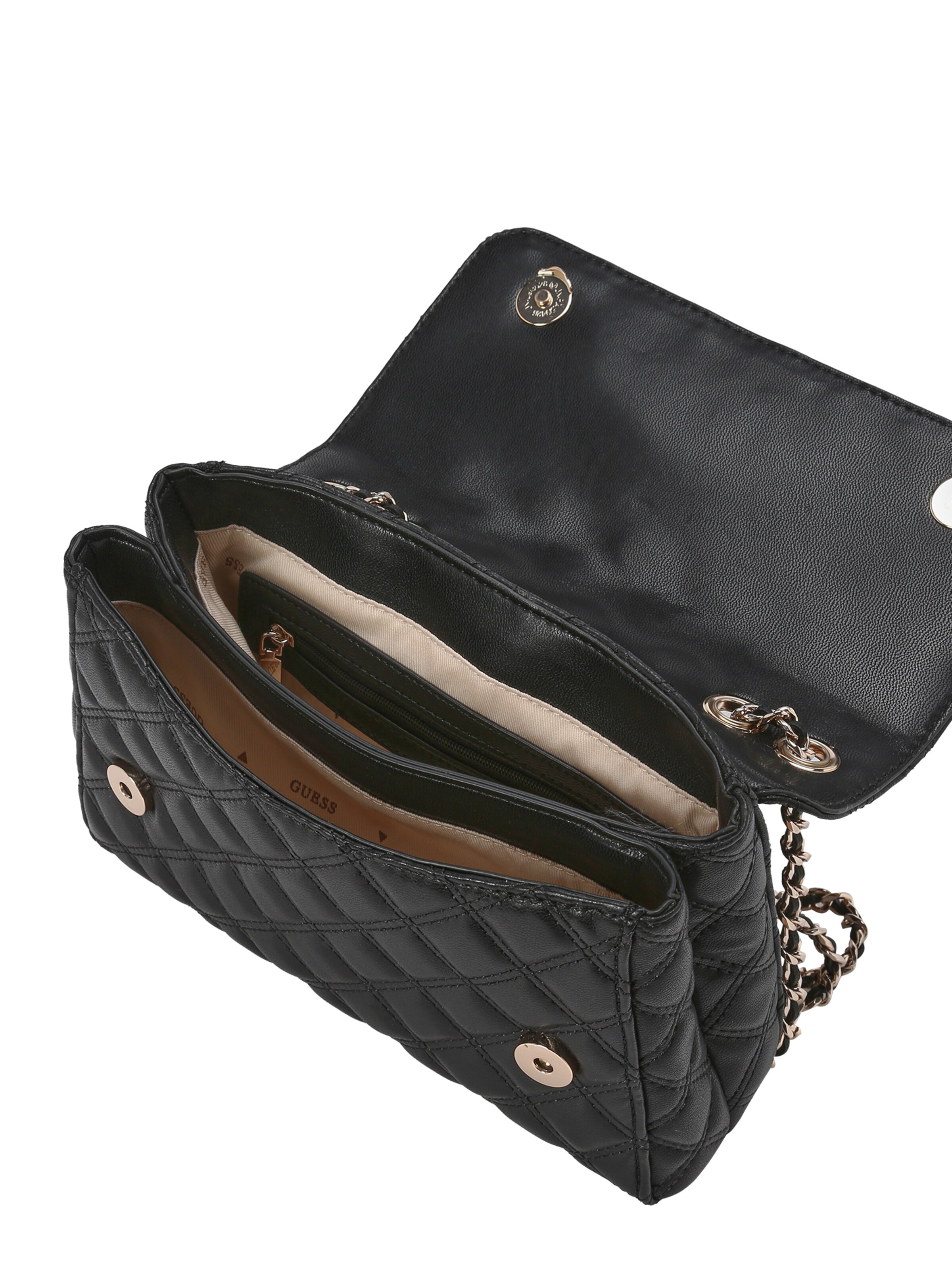 Geantă de umăr 'Giully 2' de la GUESS pe negru