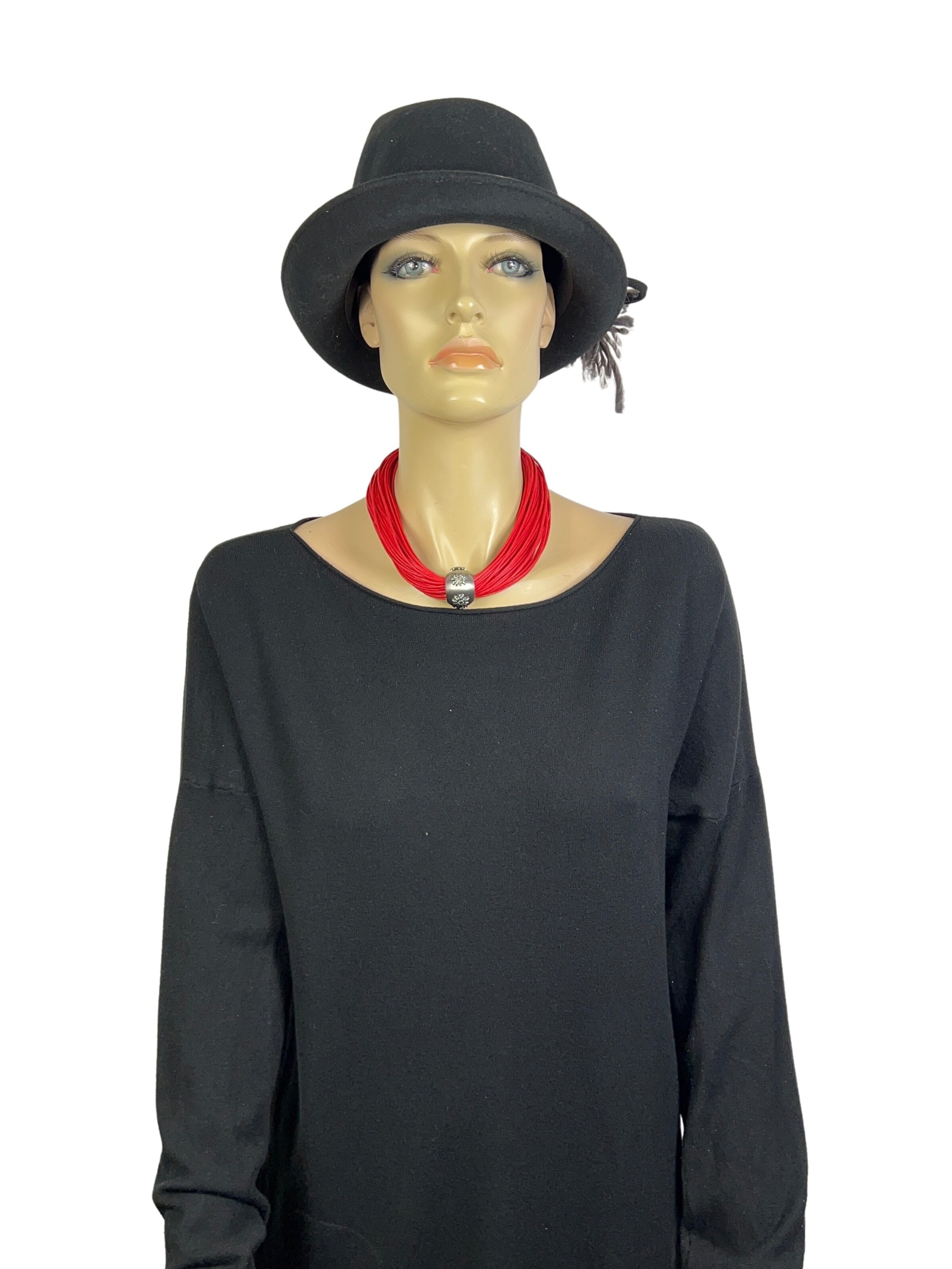 Allgäu Rebell Necklace 'Betti' in Red