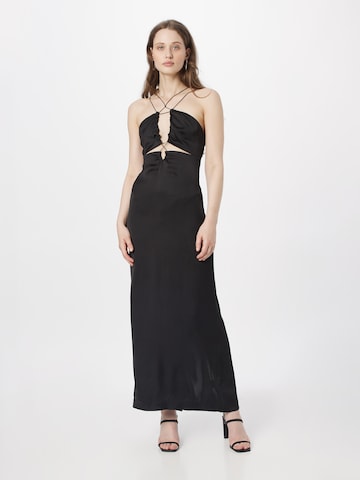 Calvin Klein - Vestido de noche en negro: frente