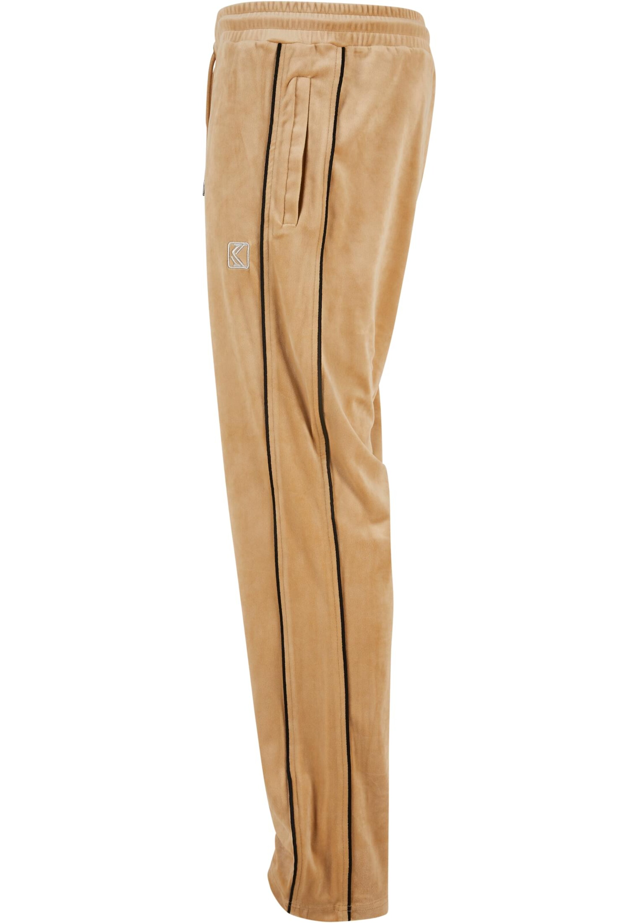 Karl Kani Regular Trousers in Beige