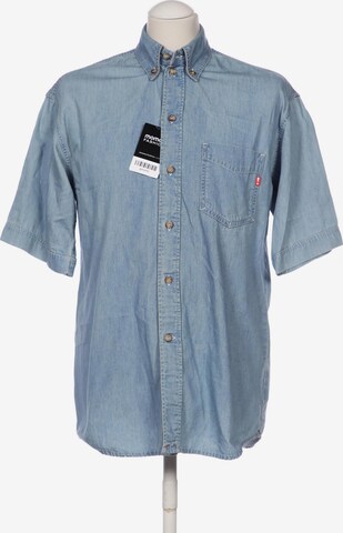 JOOP! Button Up Shirt in S in Blue: front
