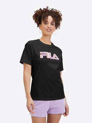 FILA Shirt 'LONDRINA' in Schwarz: predná strana