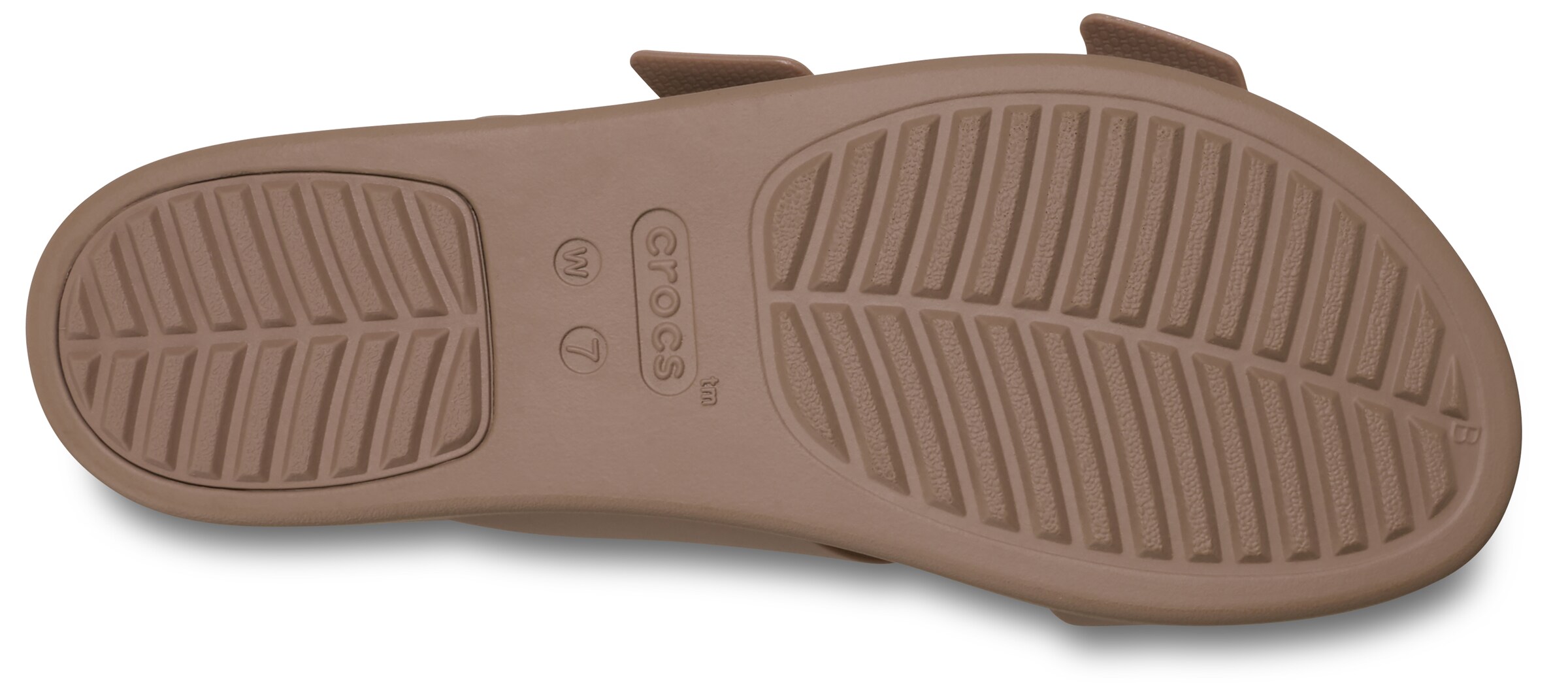 Crocs Pantolette 'Brooklyn' in Braun