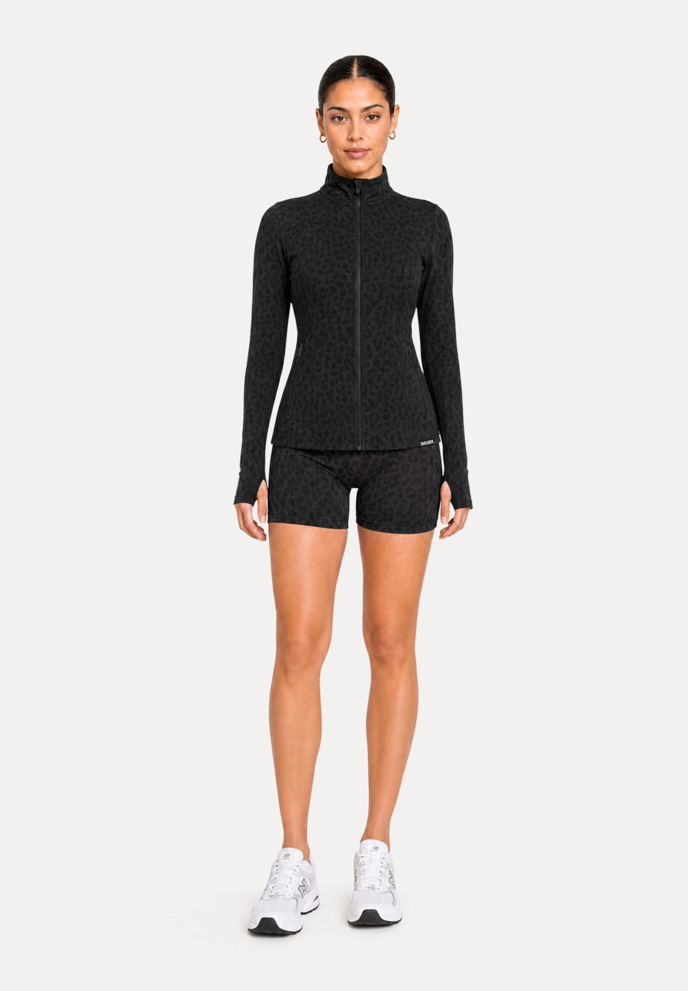 Skinny Leggings ' Velvara ' Smilodox en noir