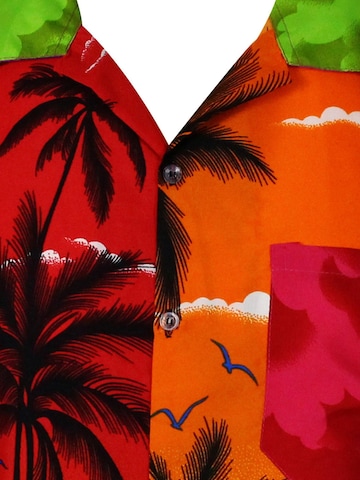 T-Shirt 'Beach' King Kameha en mélange de couleurs