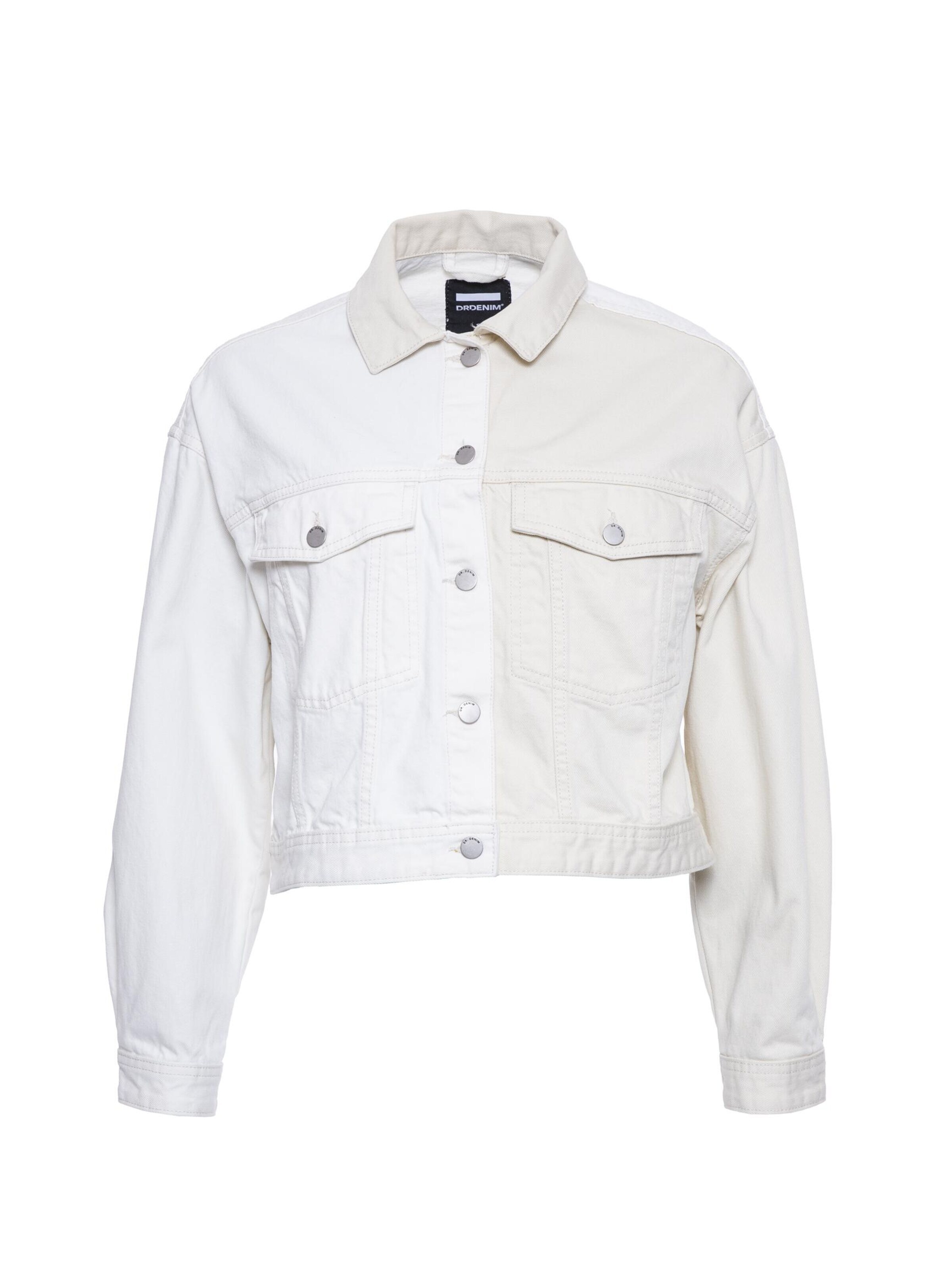 Dr. Denim Übergangsjacke 'Denim Jacket'‌‌‌‌‌ in Weiß: Vorderseite