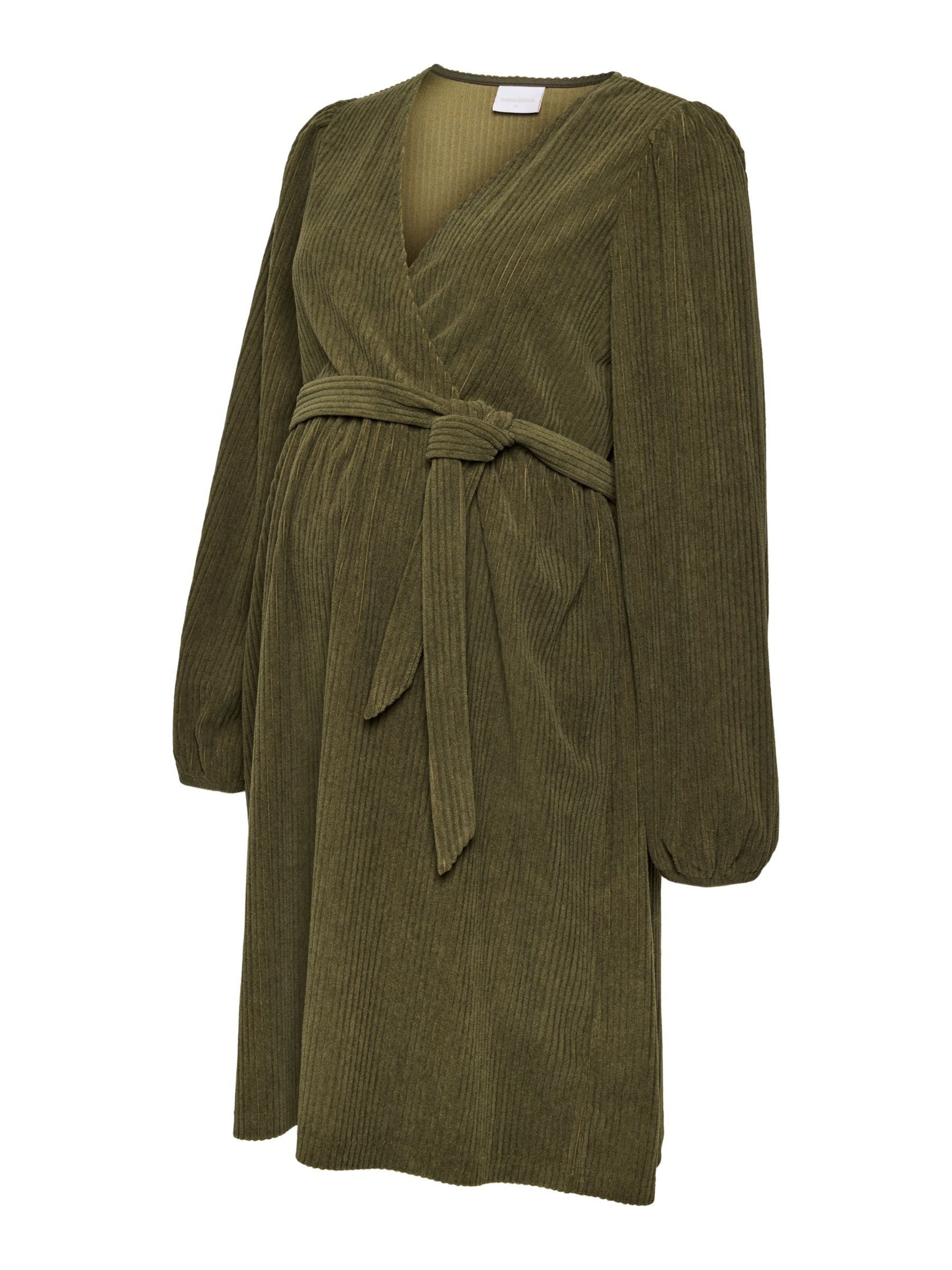 Robe 'MLBrooke' MAMALICIOUS en vert : devant