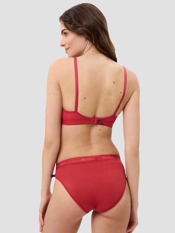 BeeDees Triangle Bra 'Soft-BH Microfun N' in Red