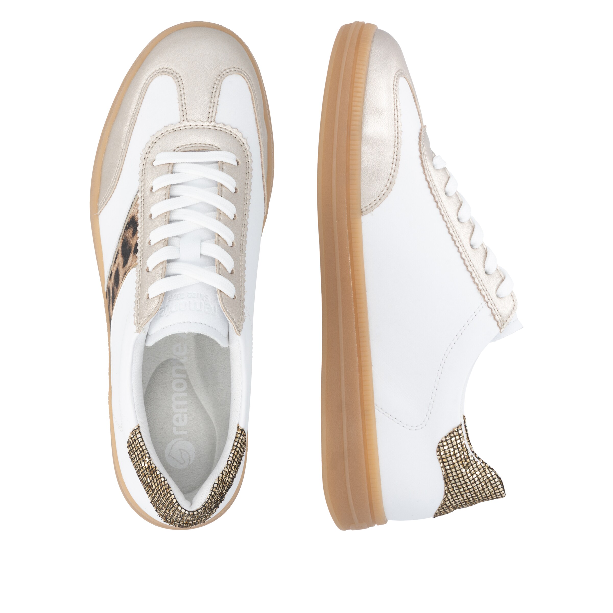 Baskets basses REMONTE en blanc