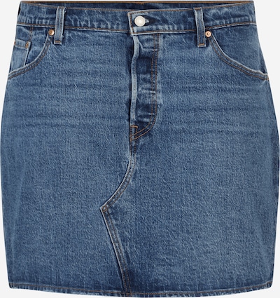 Levi's® Plus Skjørt 'PL Deconstructed Skirt' i blå denim, Produktvisning
