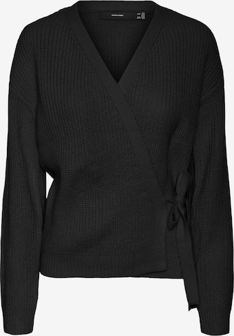 Vero Moda Curve - Cárdigan 'Lea' en negro: frente