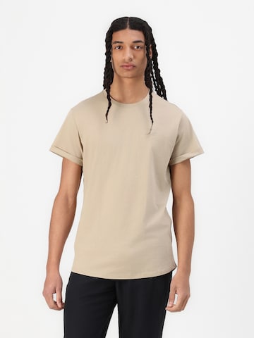 REPLAY T-shirt i beige: framsida