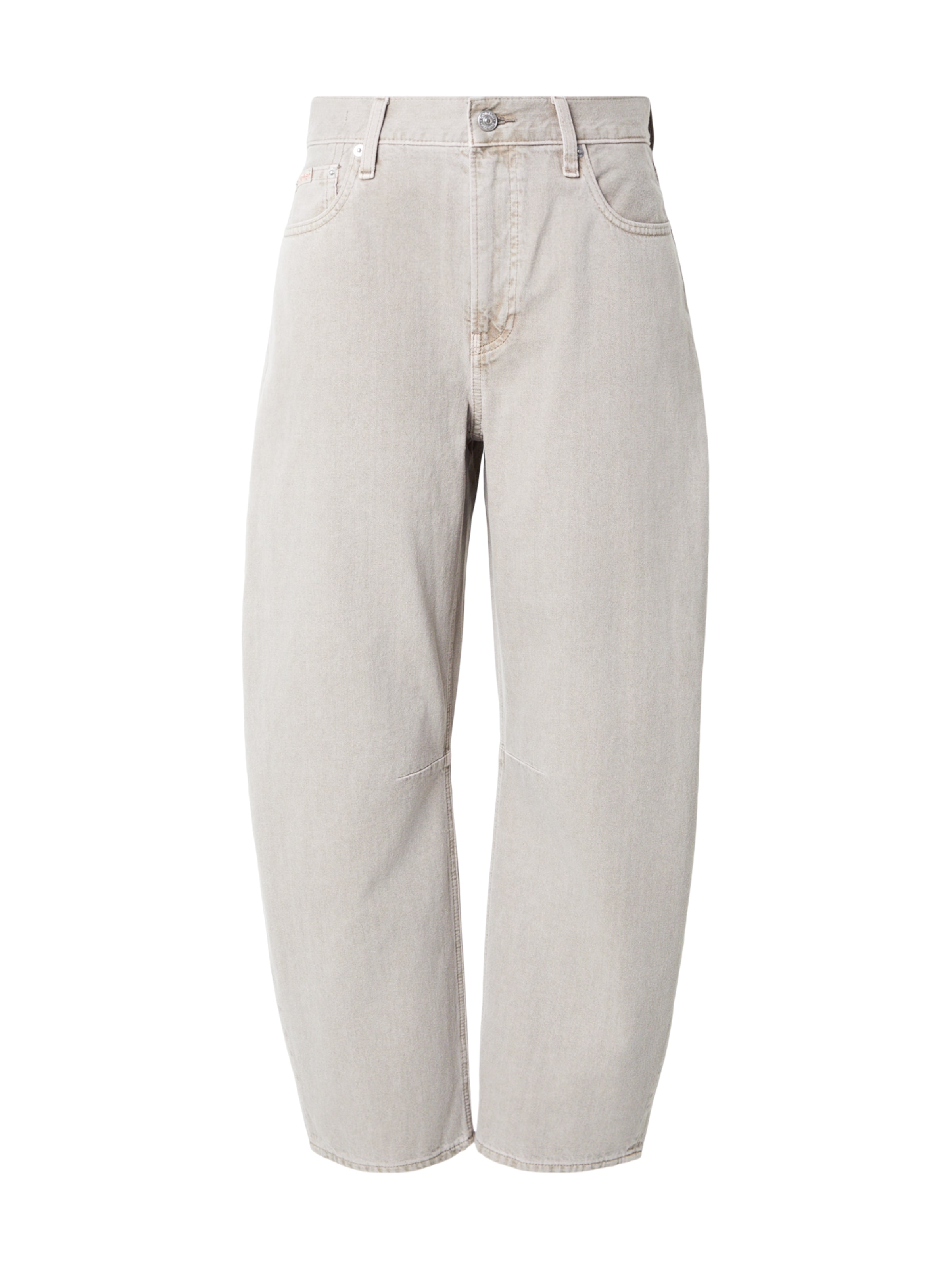 Calvin Klein Jeans Barrel Τζιν σε γκρι: μπροστά