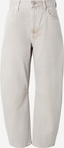 pilka Calvin Klein Jeans Barrel Džinsai: priekis