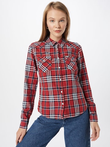 LTB Blouse 'Lucinda' in Red: front