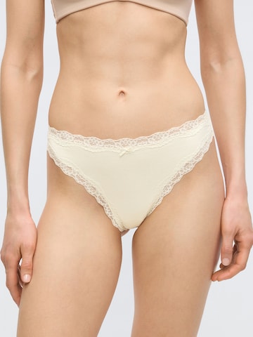 Lindex String i gul: forside