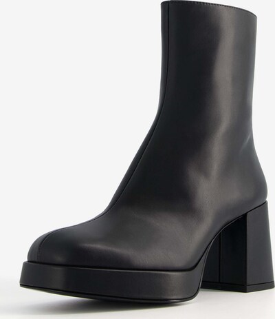 Bershka Bottines en noir, Vue avec produit