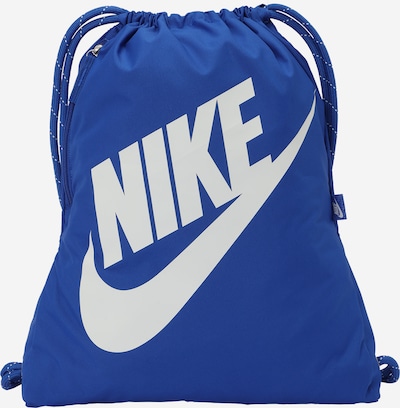 Krepšys-maišas 'Heritage' iš Nike Sportswear, spalva – gencijono spalva / balta, Prekių apžvalga